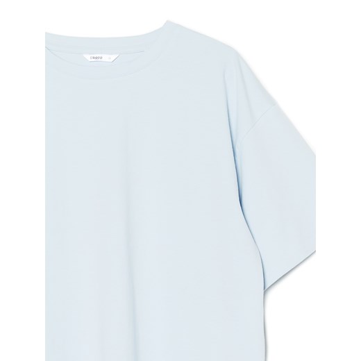 Cropp - Błękitna dwuczęściowa piżama - błękitny Cropp L Cropp