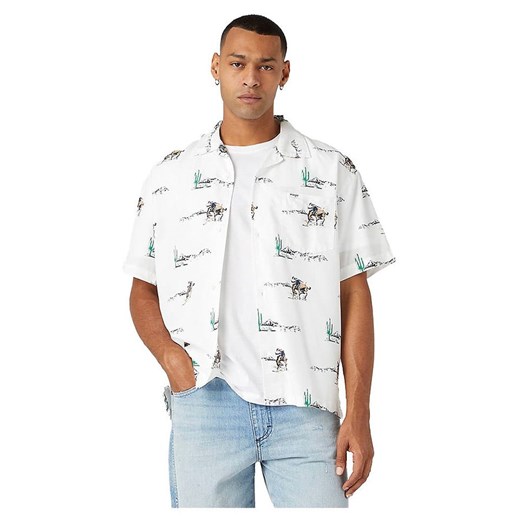 Wrangler Koszula - Regular fit - w kolorze białym Wrangler XXL okazyjna cena Limango Polska