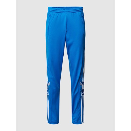 Niebieskie spodnie męskie Adidas Originals 