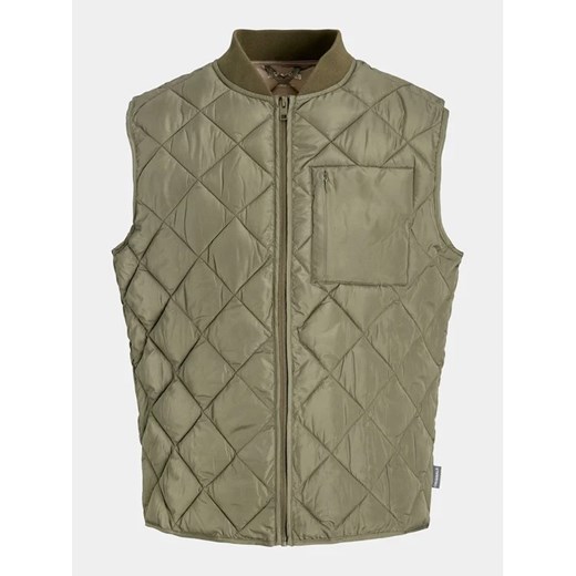 Jack&Jones Kamizelka Karl 12249375 Zielony Regular Fit XL MODIVO