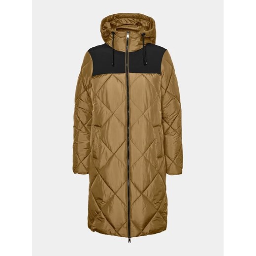 Vero Moda Kurtka puchowa Liberty 10270240 Brązowy Regular Fit Vero Moda S promocyjna cena MODIVO