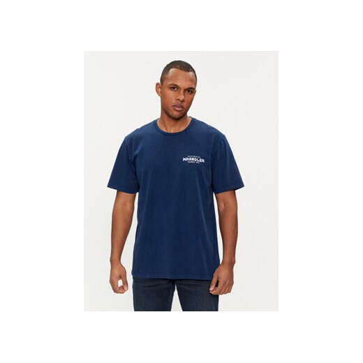 Wrangler T-Shirt Graphic 112350530 Granatowy Regular Fit ze sklepu MODIVO w kategorii T-shirty męskie - zdjęcie 169536172
