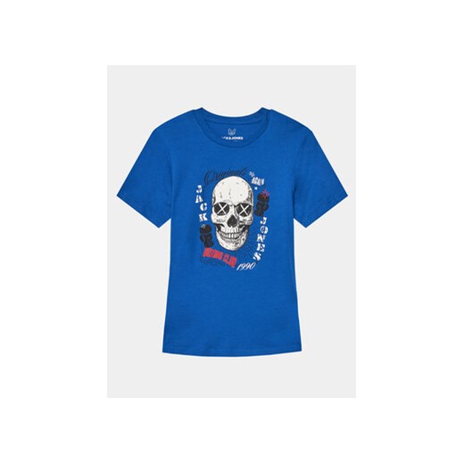 Jack&Jones Junior T-Shirt 12230630 Niebieski Regular Fit ze sklepu MODIVO w kategorii T-shirty chłopięce - zdjęcie 169536464