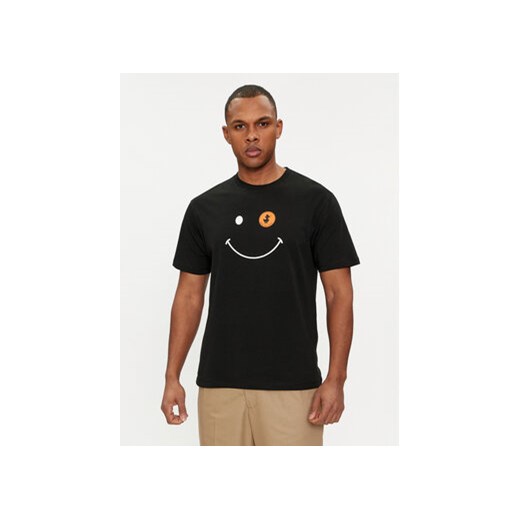 Save The Duck T-Shirt DT1197M BESY18 Czarny Regular Fit ze sklepu MODIVO w kategorii T-shirty męskie - zdjęcie 169536923