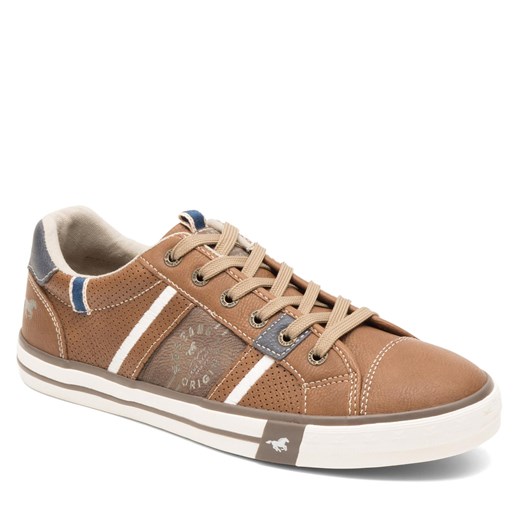 Sneakersy Mustang 4072-317 Brązowy Mustang 42 eobuwie.pl
