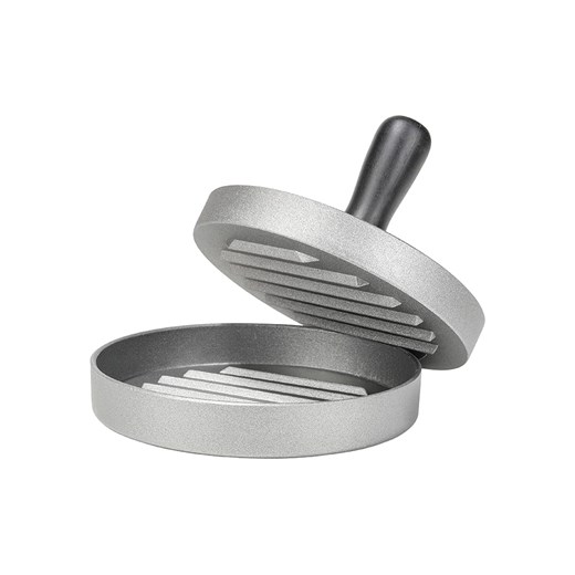 Chefware Prasa w kolorze srebrnym do burgerów - wys. 8,5 x Ø 12 cm ze sklepu Limango Polska w kategorii Akcesoria kuchenne - zdjęcie 169540831