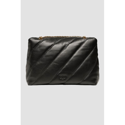 PINKO Czarna pikowana torebka Love Puff Big Pinko outfit.pl wyprzedaż