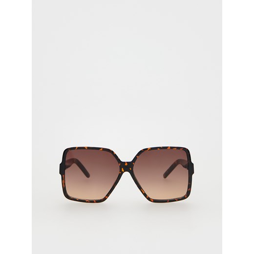 Reserved - Okulary przeciwsłoneczne - brązowy ze sklepu Reserved w kategorii Okulary przeciwsłoneczne damskie - zdjęcie 169542664