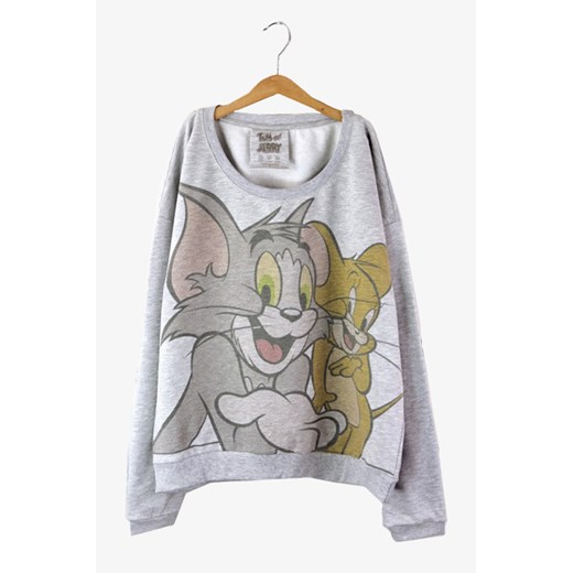 Bluza Tom and Jerry Grey magiazakupow-com  bawełna