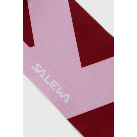 Salewa opaska na głowę Pedroc Dry kolor różowy ONE ANSWEAR.com