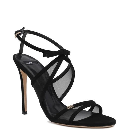 Elisabetta Franchi Skórzane sandały na szpilce ze sklepu Gomez Fashion Store w kategorii Sandały damskie - zdjęcie 169551074