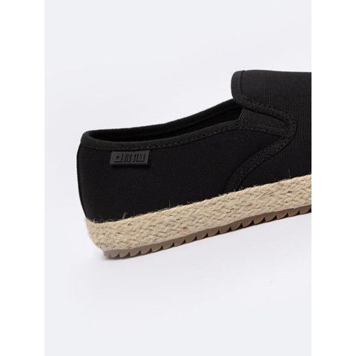 Espadryle męskie BIG STAR casualowe z tkaniny bez zapięcia 