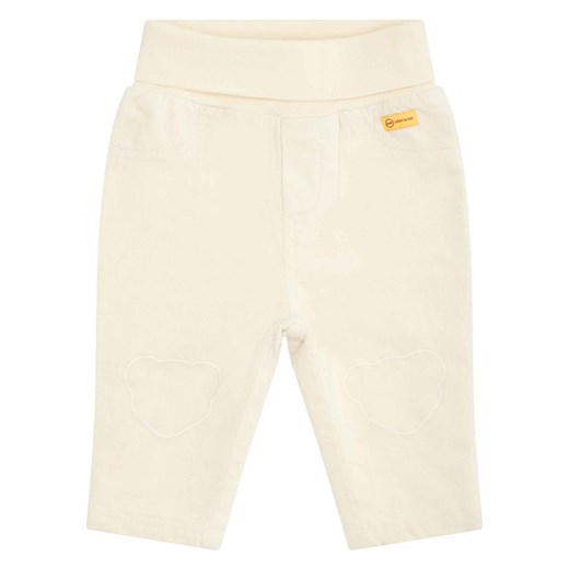 Steiff Spodnie sztruksowe w kolorze kremowym ze sklepu Limango Polska w kategorii Spodnie i półśpiochy - zdjęcie 169553911