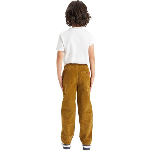 Levi&apos;s Kids Spodnie sztruksowe w kolorze khaki 128 okazyjna cena Limango Polska