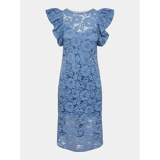 Sukienka Yas midi na sylwestra z krótkimi rękawami 