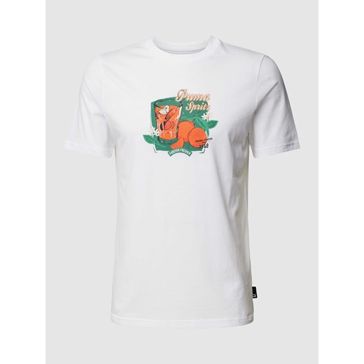 T-shirt z nadrukiem z motywem z logo ze sklepu Peek&Cloppenburg  w kategorii T-shirty męskie - zdjęcie 169557604