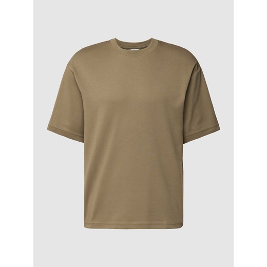T-shirt o kroju oversized z obniżonymi ramionami model ‘OSCAR’ Selected Homme S Peek&Cloppenburg 