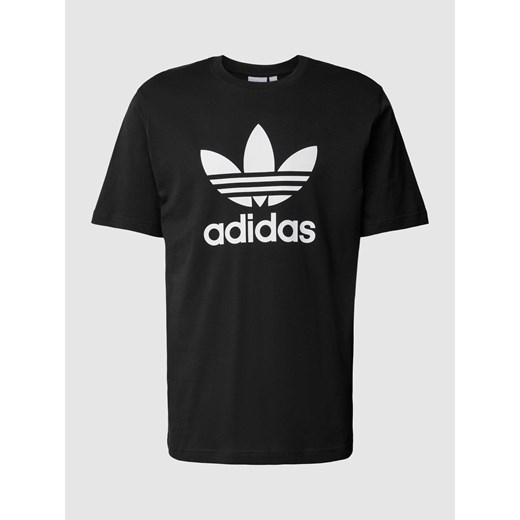 T-shirt z nadrukiem z logo model ‘TREFOIL’ ze sklepu Peek&Cloppenburg  w kategorii T-shirty męskie - zdjęcie 169558221