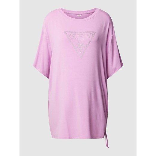 T-shirt z nadrukiem z logo model ‘COULISSE’ ze sklepu Peek&Cloppenburg  w kategorii Bluzki damskie - zdjęcie 169558304