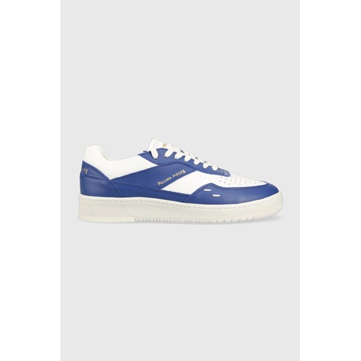 Filling Pieces sneakersy skórzane Ace Spin kolor niebieski 70033493009 ze sklepu PRM w kategorii Buty sportowe męskie - zdjęcie 169564481