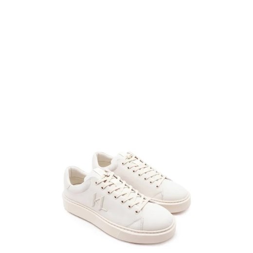 Karl Lagerfeld Skórzane trampki MAXI KUP MONOGRAM Karl Lagerfeld 42 Gomez Fashion Store wyprzedaż