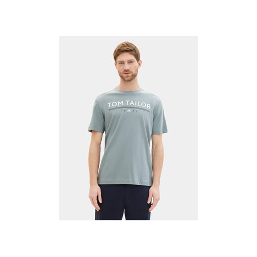 Tom Tailor T-Shirt 1040988 Szary Regular Fit ze sklepu MODIVO w kategorii T-shirty męskie - zdjęcie 169570163