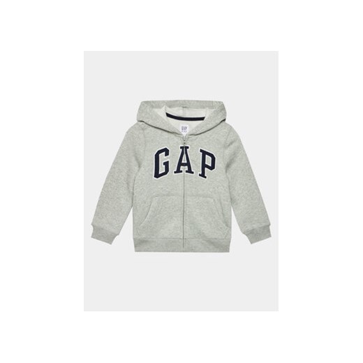 Gap Bluza 550082-02 Szary Regular Fit ze sklepu MODIVO w kategorii Bluzy chłopięce - zdjęcie 169570340
