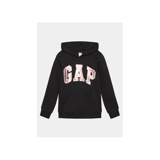 Gap Bluza 428910-00 Czarny Regular Fit ze sklepu MODIVO w kategorii Bluzy chłopięce - zdjęcie 169570613