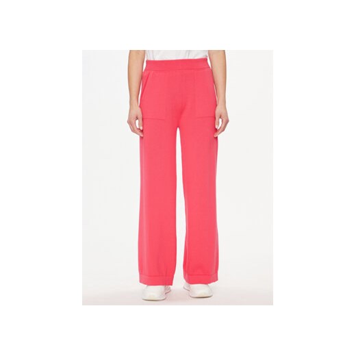 United Colors Of Benetton Spodnie dresowe 1294DF009 Różowy Relaxed Fit ze sklepu MODIVO w kategorii Spodnie damskie - zdjęcie 169570624