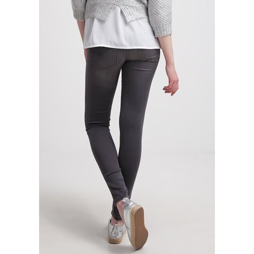 Noisy May NMLUCY  Jeansy Slim fit light grey denim zalando  bawełna