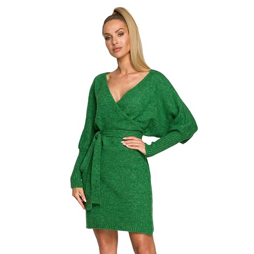 made of emotion Sukienka w kolorze zielonym L/XL okazyjna cena Limango Polska