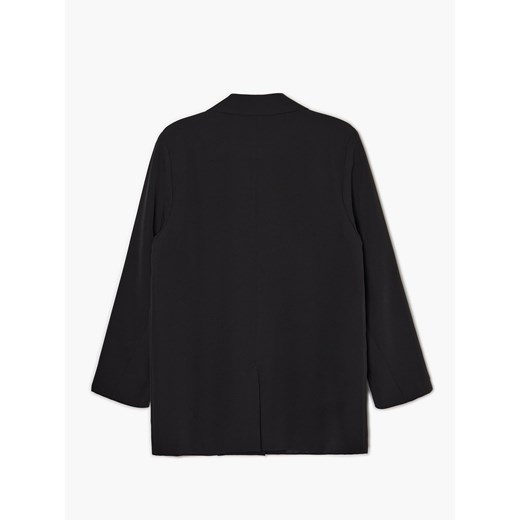 Cropp - Czarna marynarka oversize - czarny Cropp S okazja Cropp