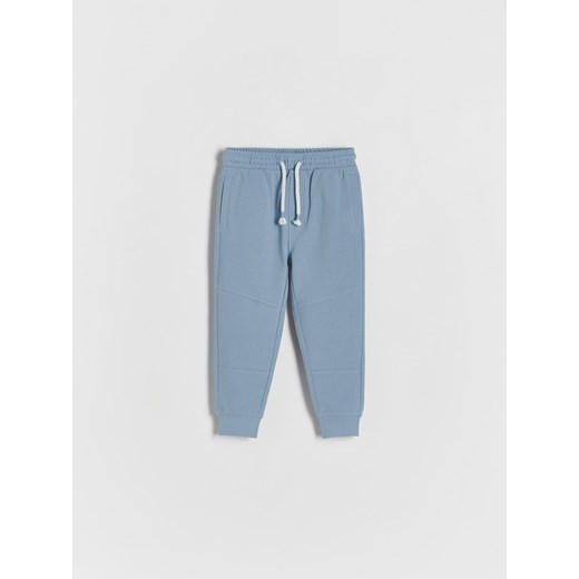 Reserved - Spodnie dresowe jogger - niebieski ze sklepu Reserved w kategorii Spodnie i półśpiochy - zdjęcie 169589160