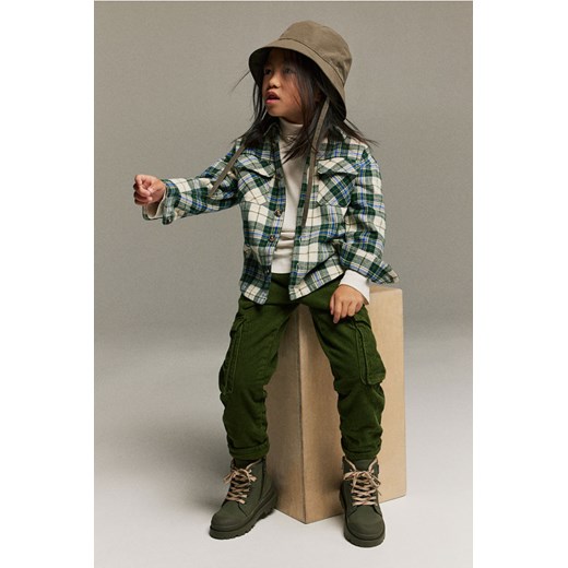 H & M - Wodoszczelne trzewiki - Zielony ze sklepu H&M w kategorii Buty zimowe dziecięce - zdjęcie 169590470