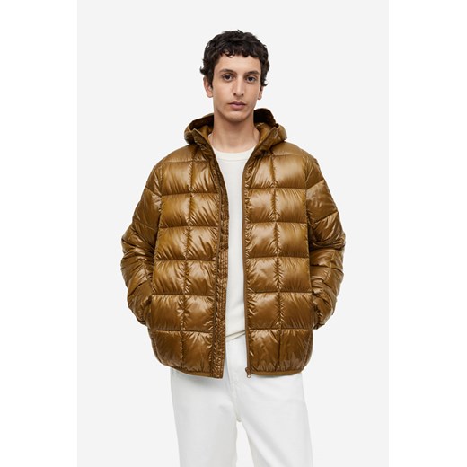 H & M - Lekka kurtka puffer Regular Fit - Żółty H & M L H&M