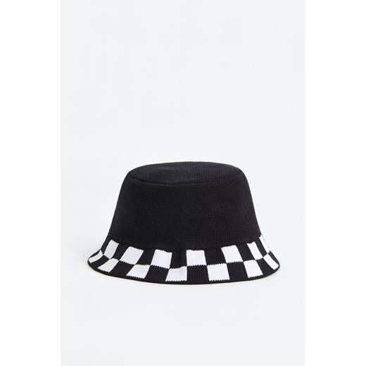 H & M - Dzianinowy kapelusz wędkarski - Czarny H & M 128 H&M