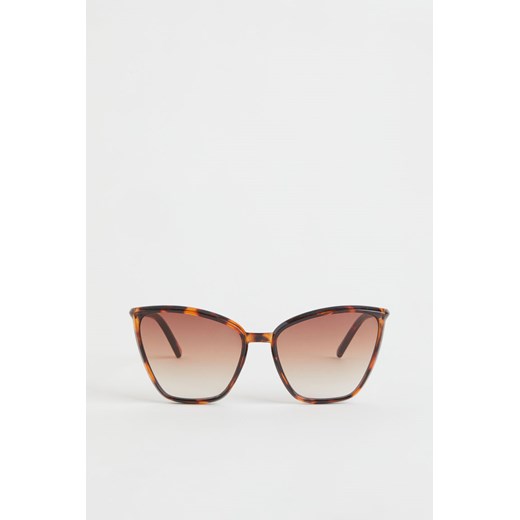 H & M - Okulary przeciwsłoneczne - Brązowy ze sklepu H&M w kategorii Okulary przeciwsłoneczne damskie - zdjęcie 169591170