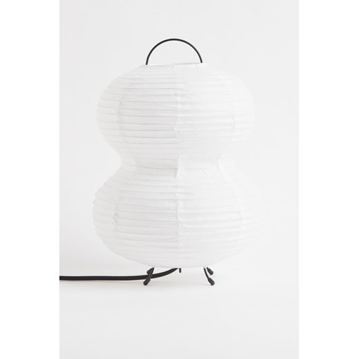 H & M - Lampa stołowa z papieru ryżowego - Biały ze sklepu H&M w kategorii Lampy stołowe - zdjęcie 169591541