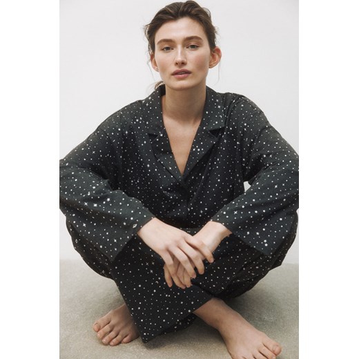 H & M - Wzorzysta piżama - Szary ze sklepu H&M w kategorii Piżamy damskie - zdjęcie 169592004