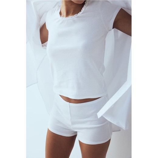 H & M - Piżama w prążki - Biały H & M XL H&M