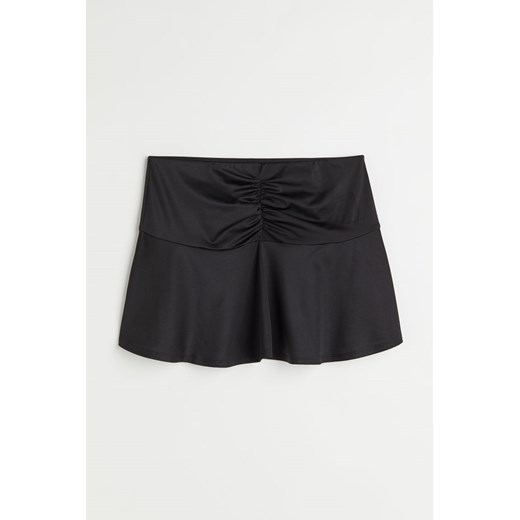 H & M - Spódnica z marszczeniem - Czarny ze sklepu H&M w kategorii Spódnice - zdjęcie 169592193