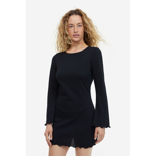 H & M - Krótka sukienka plażowa - Czarny H & M XS H&M