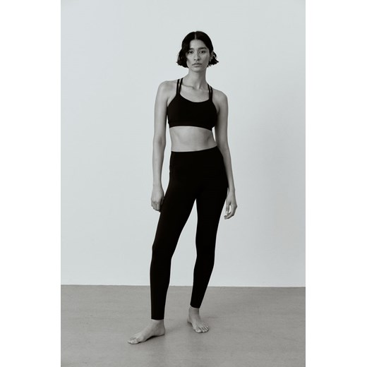 H & M - Legginsy sportowe SoftMove - Czarny ze sklepu H&M w kategorii Spodnie damskie - zdjęcie 169592342