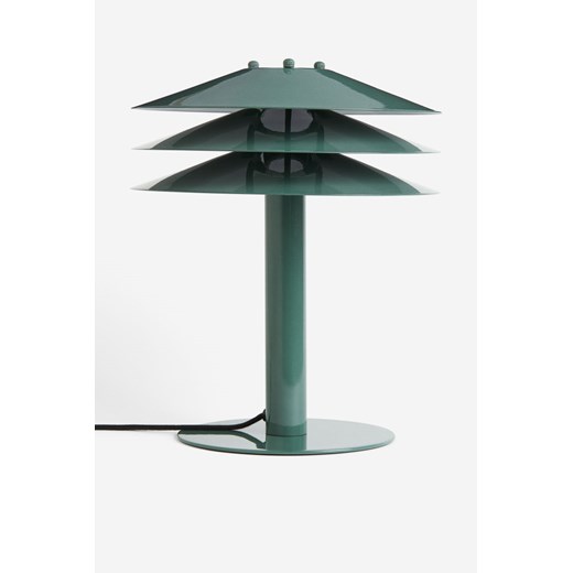 H & M - Metalowa lampa stołowa - Zielony H & M One Size H&M