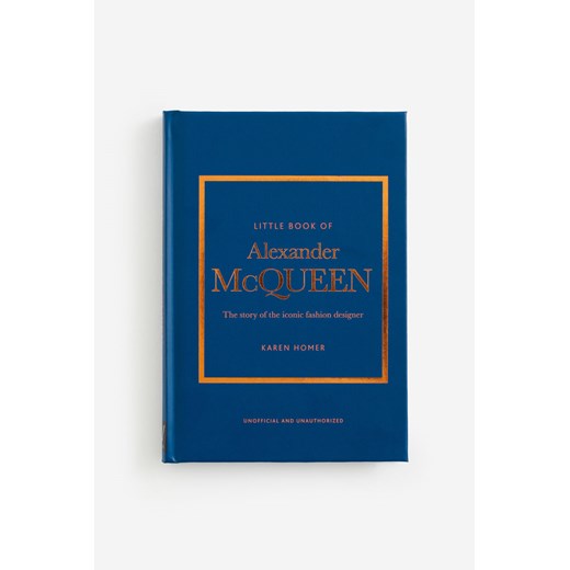 H & M - Little Book of Alexander McQueen - Niebieski ze sklepu H&M w kategorii Książki - zdjęcie 169592770