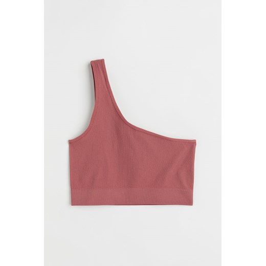 H & M - Bezszwowa braletka - Różowy ze sklepu H&M w kategorii Bluzki damskie - zdjęcie 169592822