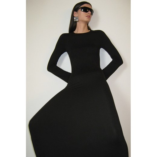 H & M - Dżersejowa sukienka bodycon - Czarny ze sklepu H&M w kategorii Sukienki - zdjęcie 169593021