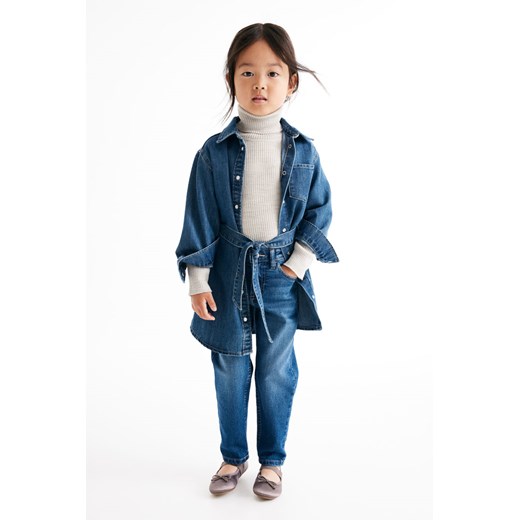 H & M - Dżinsy Relaxed Fit - Niebieski ze sklepu H&M w kategorii Spodnie dziewczęce - zdjęcie 169593121