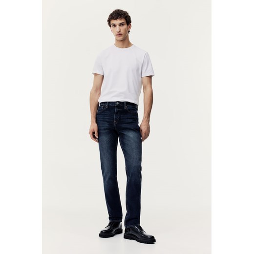 H & M - Slim Jeans - Niebieski H & M 38;32 H&M