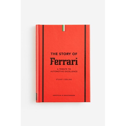 H & M - The Story of Ferrari - Czerwony ze sklepu H&M w kategorii Książki - zdjęcie 169593282